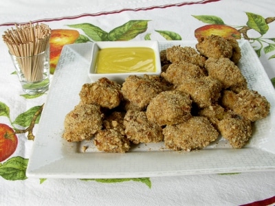 Baked Pecan Chicken Nuggets
