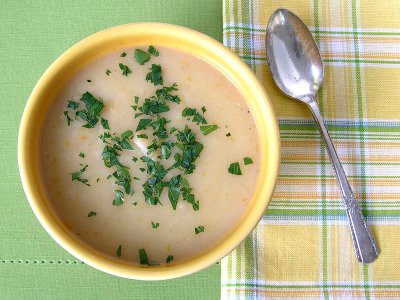 Potato Soup – #CookForMom #SundaySupper