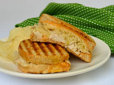 Turkey Reuben Panini