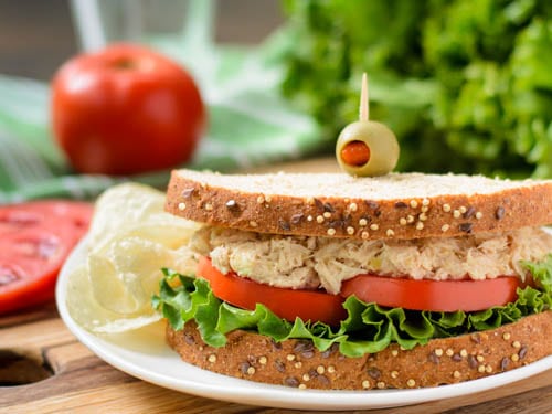 Southern Tuna Salad Sandwich