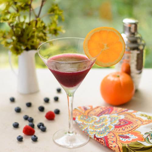 Berry Orange Martini