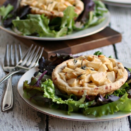 Apple and Gorgonzola Biscuit Tarts – Guest Post by Hungry Couple