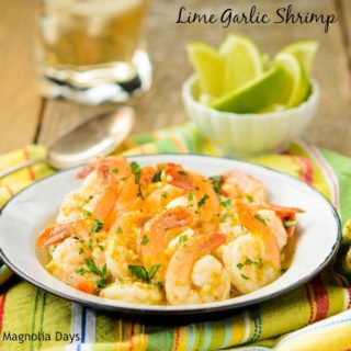 Lime Garlic Shrimp – Guest Post at Noshing with the Nolands