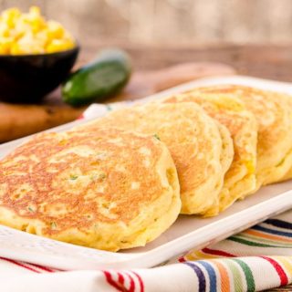 Corn Pancakes for #BreadBakers