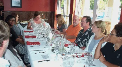 Guests at 15th Street Italian Wine Tasting