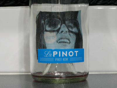 La Pinot Pinot Noir Inside Label