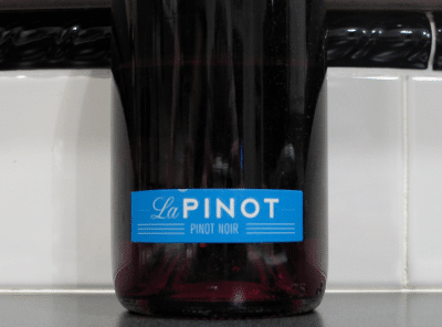 La Pinot Wine Label