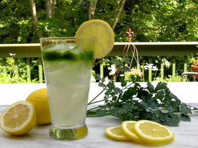 Lemon Parsley Cocktail