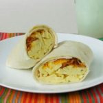 Bacon, egg, and cheese breakfast wraps