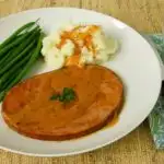 Ham Steaks with Madeira Cream Sauce Recipe Photo