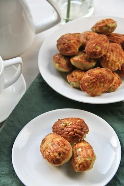 Zucchini and Gruyere Madeleines