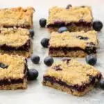 Blueberry Oatmeal Crumb Bars | Magnolia Days
