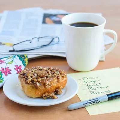 Cinnamon Pecan Sticky Buns | Magnolia Days