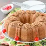 Cherry Pecan Bundt Cake | Magnolia Days