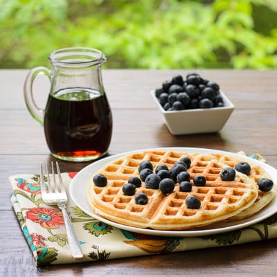 Buttermilk Sourdough Waffles | Magnolia Days