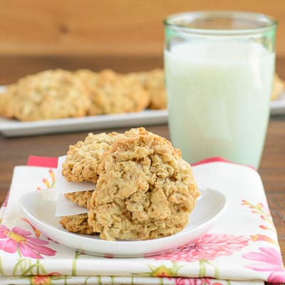 Oatmeal Toffee Cookies | Magnolia Days