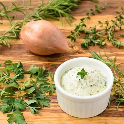 How to make Garlic Herb Butter - Jen Around the World