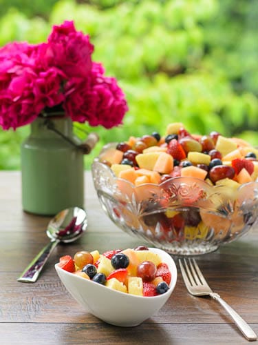 Sparkling Summer Fruit Salad | Magnolia Days