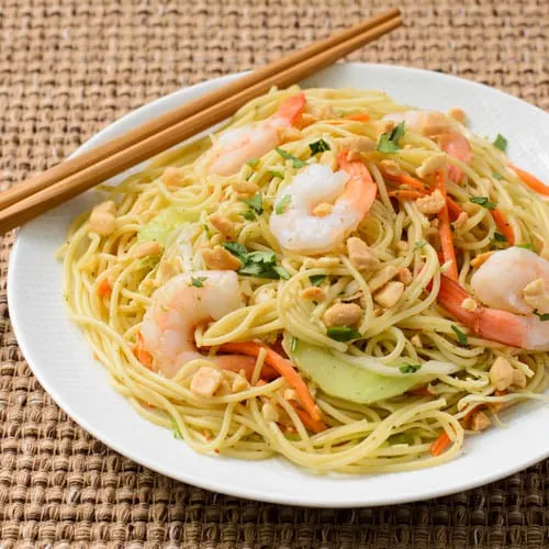 Thai Noodle Salad With Shrimp | Magnolia Days