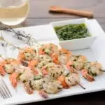 Grilled Herb Shrimp With Chimichurri Sauce | Magnolia Days