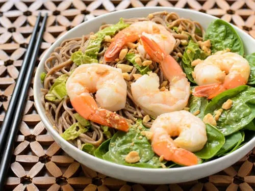 Shrimp Soba Noodle Salad | Magnolia Days