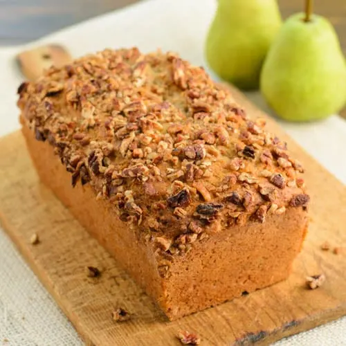 Spiced Pear Pecan Bread | Magnolia Days