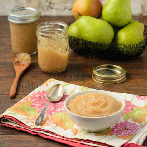 Spiced Pear Sauce | Magnolia Days