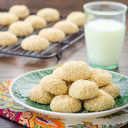 Sesame Tahini Cookies | Magnolia Days