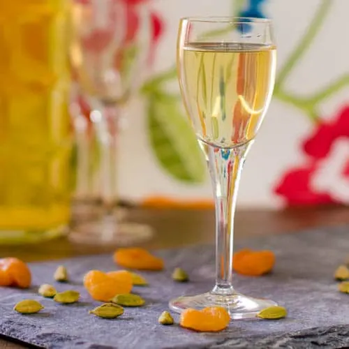 Apricardamom Homemade Apricot Cardamom Liqueur | Magnolia Days