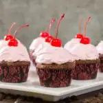 Chocolate Kirsch Cupcakes | Magnolia Days