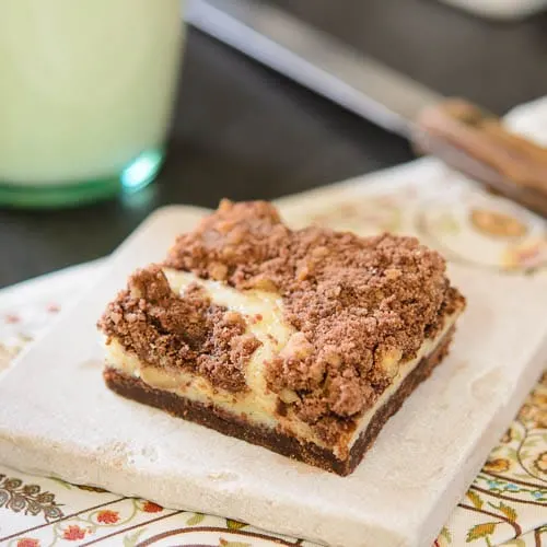 Chocolate Streusel Bars | Magnolia Days