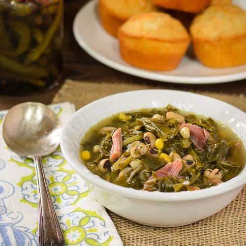 Turnip Green Soup | Magnolia Days