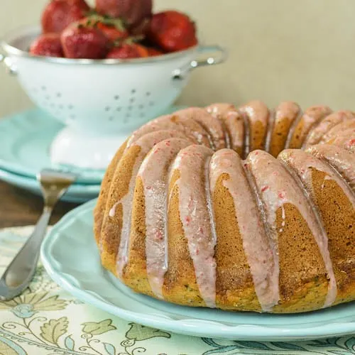 Strawberry Poppy Seed Cake | Magnolia Days