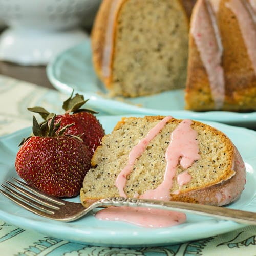 Strawberry Poppy Seed Cake | Magnolia Days