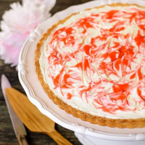 Strawberry Cream Cheese Tart | Magnolia Days