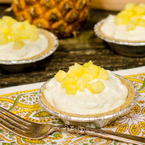 Creamy Pineapple Tartlets by Magnolia Days