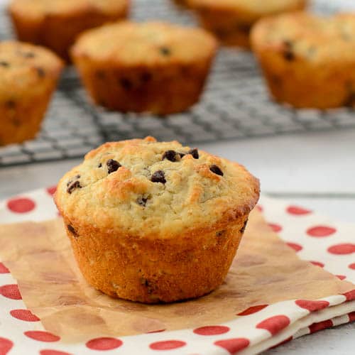 Oatmeal Chocolate Chip Muffins | Magnolia Days