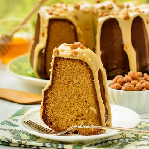 Honey Roasted Peanut Butter Pound Cake | Magnolia Days
