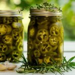 Refrigerator Pickled Jalapenos with Herbs | Magnolia Days