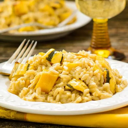 Delicata Squash Risotto | Magnolia Days