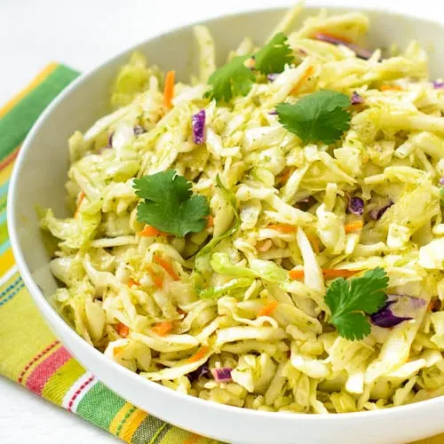 Hatch Chile Cilantro Slaw | Magnolia Days