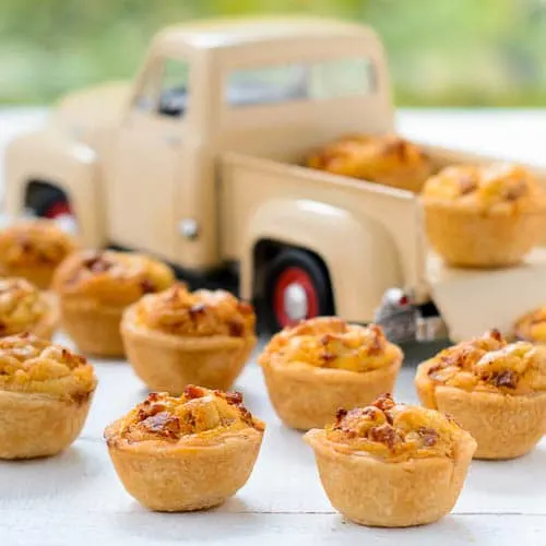 Mini Chorizo and Cheese Quiches | Magnolia Days