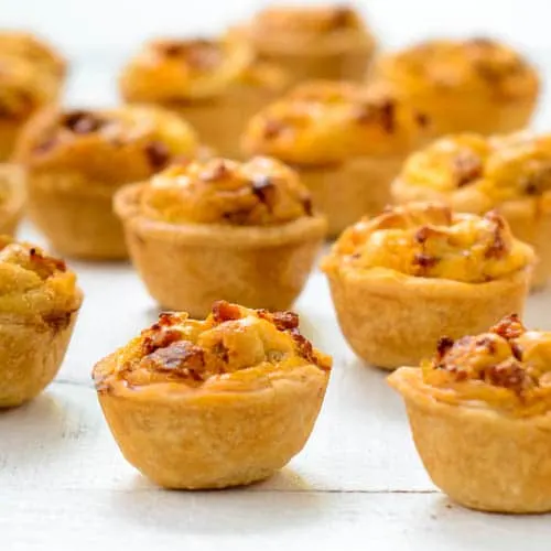 Mini Chorizo and Cheese Quiches | Magnolia Days