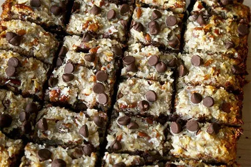 German Chocolate Cookie Bars | Magnolia Days