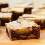 Double Chocolate Tahini Swirl Brownies | Magnolia Days