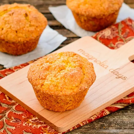 Sweet Potato Casserole Muffins | Magnolia Days