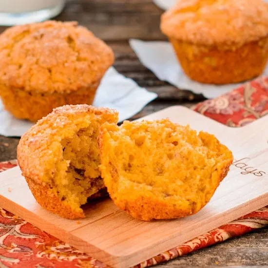 Sweet Potato Casserole Muffins | Magnolia Days