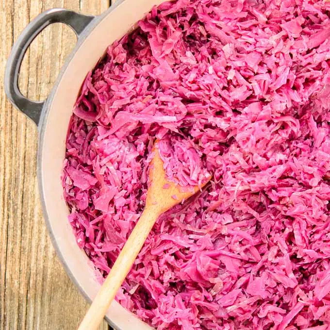 German Braised Red Cabbage | Magnolia Days