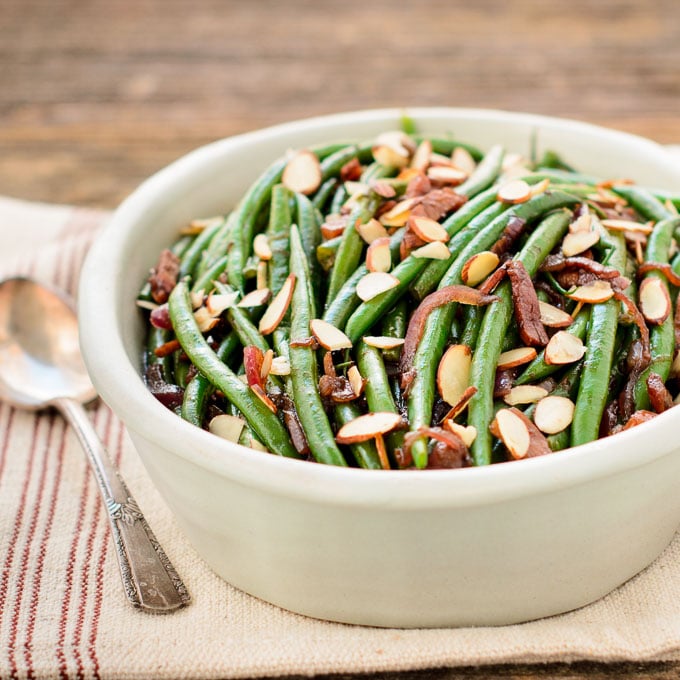 Green Beans with Country Ham and Onion | Magnolia Days