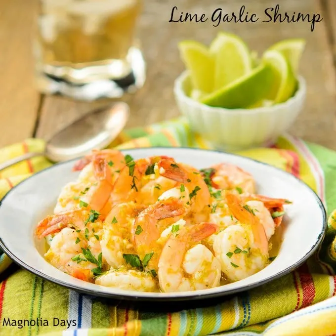 Lime Garlic Shrimp | Magnolia Days